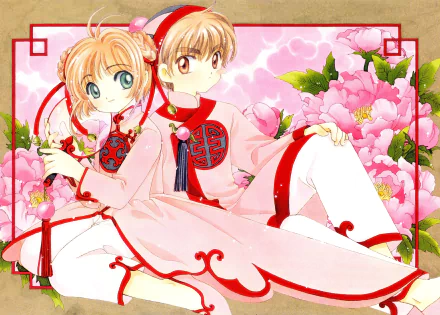 Syaoran Li Sakura Kinomoto Anime Cardcaptor Sakura HD Desktop Wallpaper | Background Image