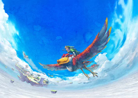 Link video game The Legend Of Zelda: Skyward Sword HD Desktop Wallpaper | Background Image