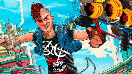 video game Sunset Overdrive HD Desktop Wallpaper | Background Image