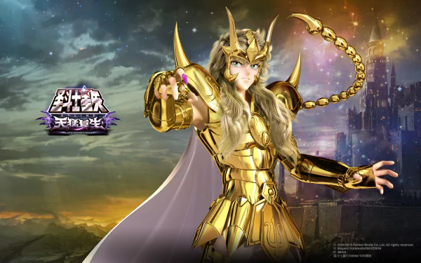 Anime Saint Seiya Virgo Shaka HD Desktop Wallpaper | Background Image