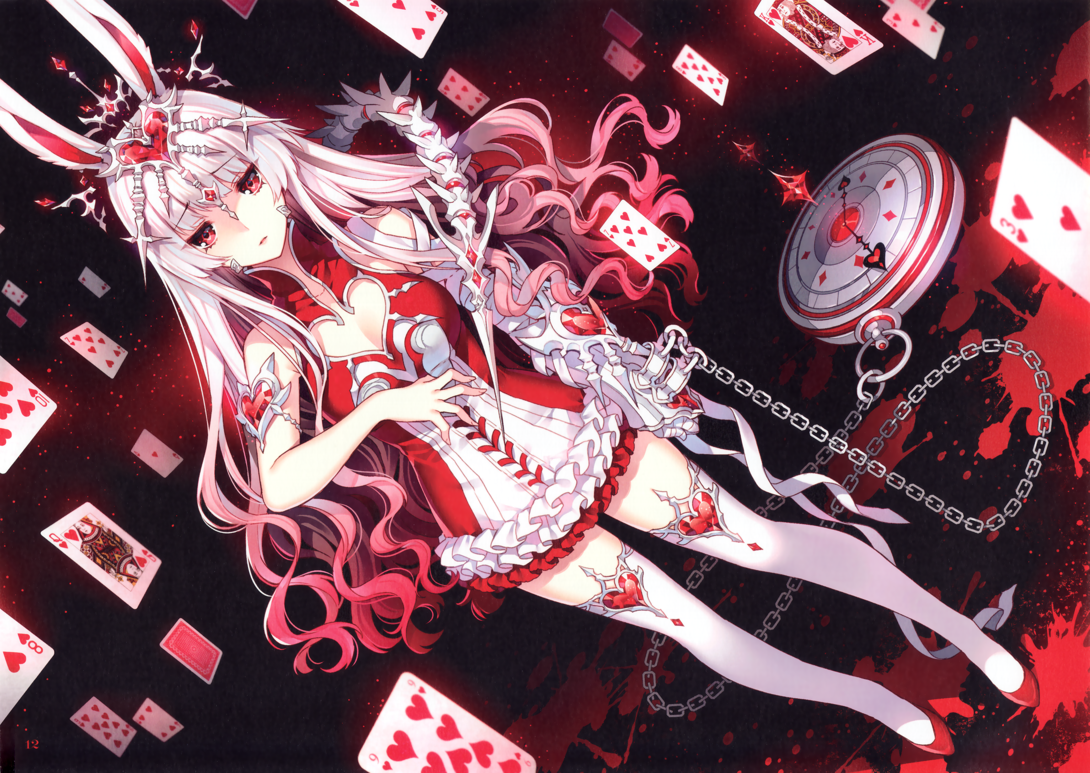 Anime Alice In Wonderland HD Wallpaper by Nardack