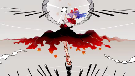 Kanako Yasaka Anime Touhou HD Desktop Wallpaper | Background Image