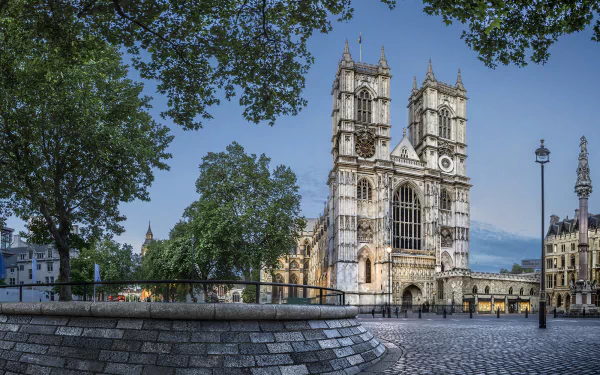 London abbey architecture England religious westminster abbey HD Desktop Wallpaper | Background Image