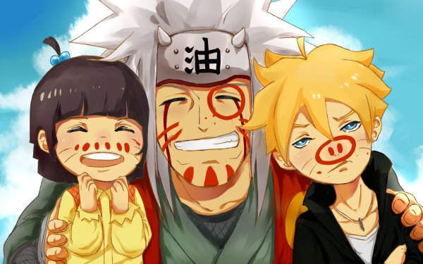 Anime Boruto Naruto Boruto Uzumaki Himawari Uzumaki Jiraiya HD Wallpaper | Background Image