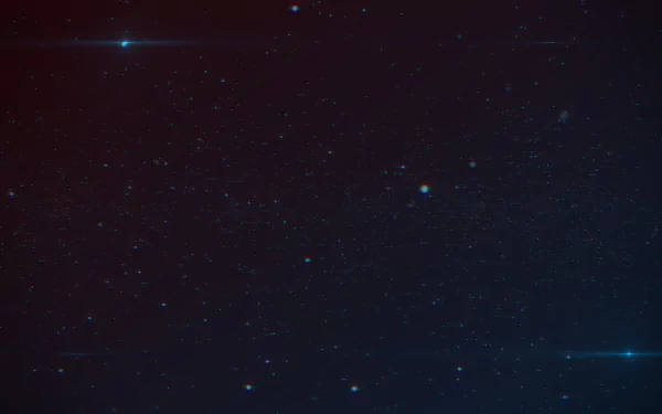 Abstract starry night scene with subtle blue and red hues, rendered in 4K Ultra HD as a PC desktop wallpaper and background.