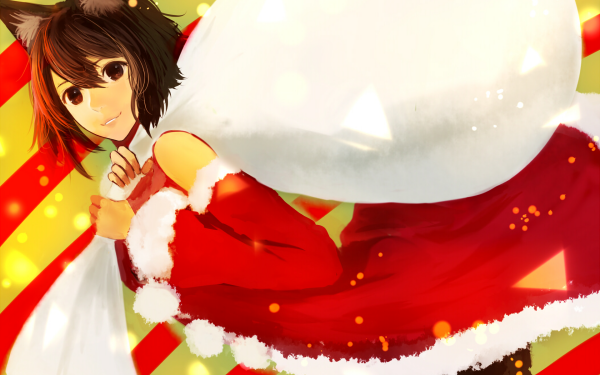 Anime Original Christmas HD Wallpaper | Background Image