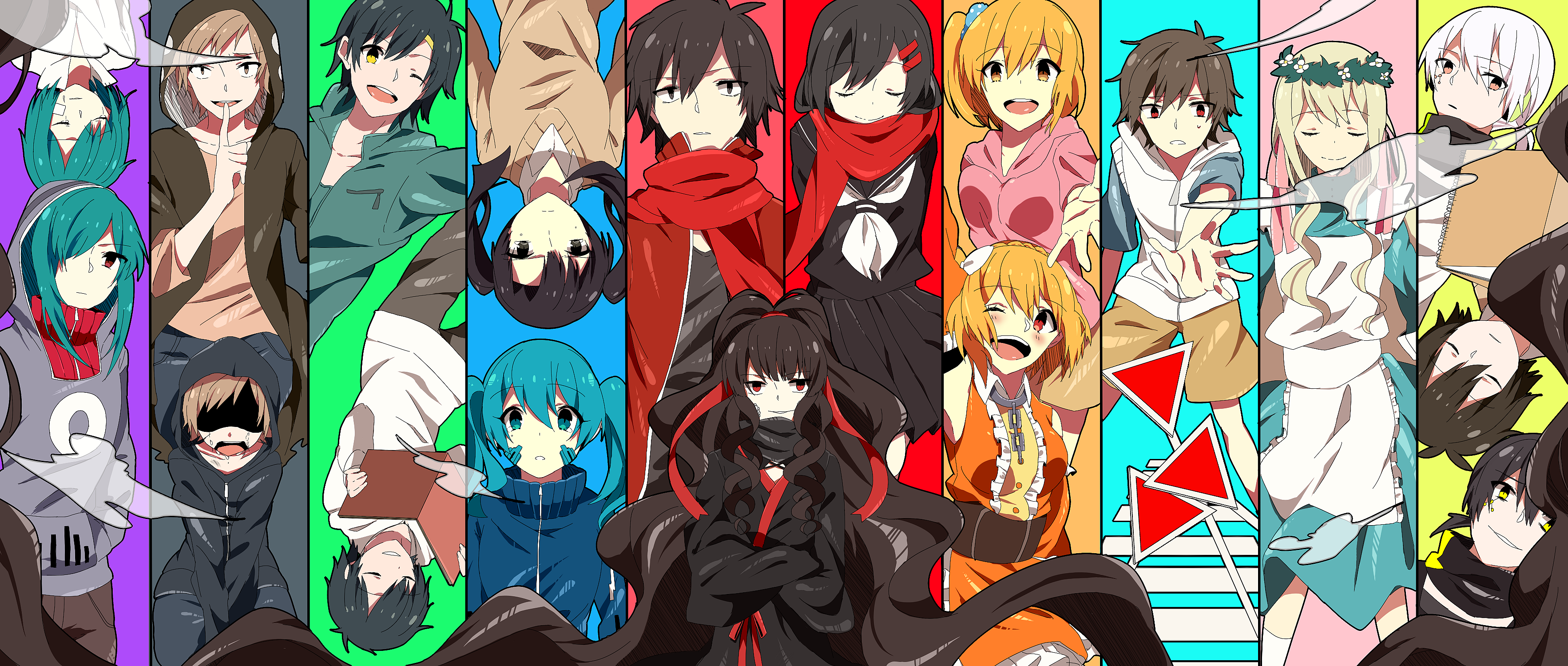 Mekakucity Actors/Artworks  Anime, Kagerou project, Anime images