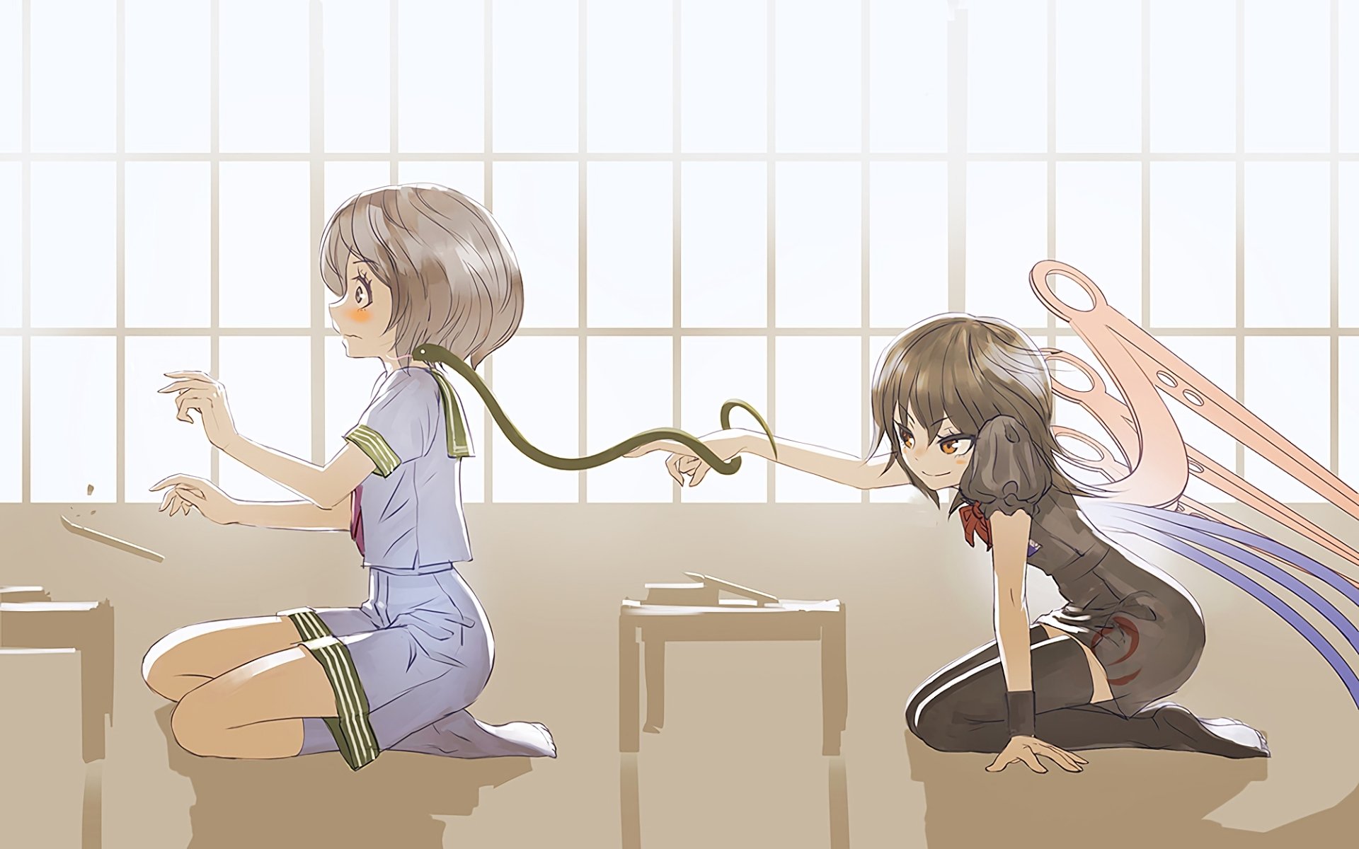 Download Nue Houjuu Minamitsu Murasa Anime Touhou HD Wallpaper