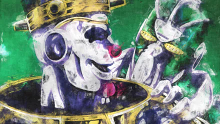 Hierophant Green (Jojo's Bizarre Adventure) Death 13 (Jojo's Bizarre Adventure) Anime Jojo's Bizarre Adventure HD Desktop Wallpaper | Background Image