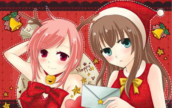 Anime Original Christmas HD Wallpaper | Background Image