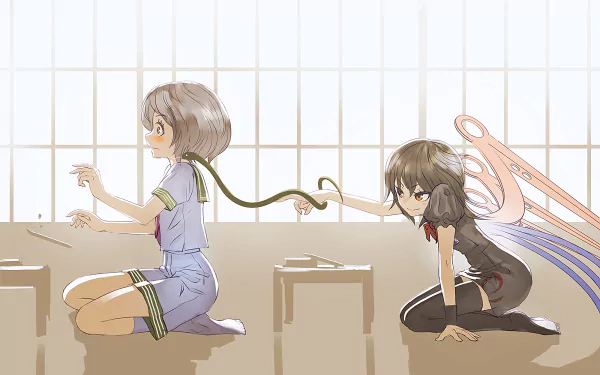 Nue Houjuu Minamitsu Murasa Anime Touhou HD Desktop Wallpaper | Background Image