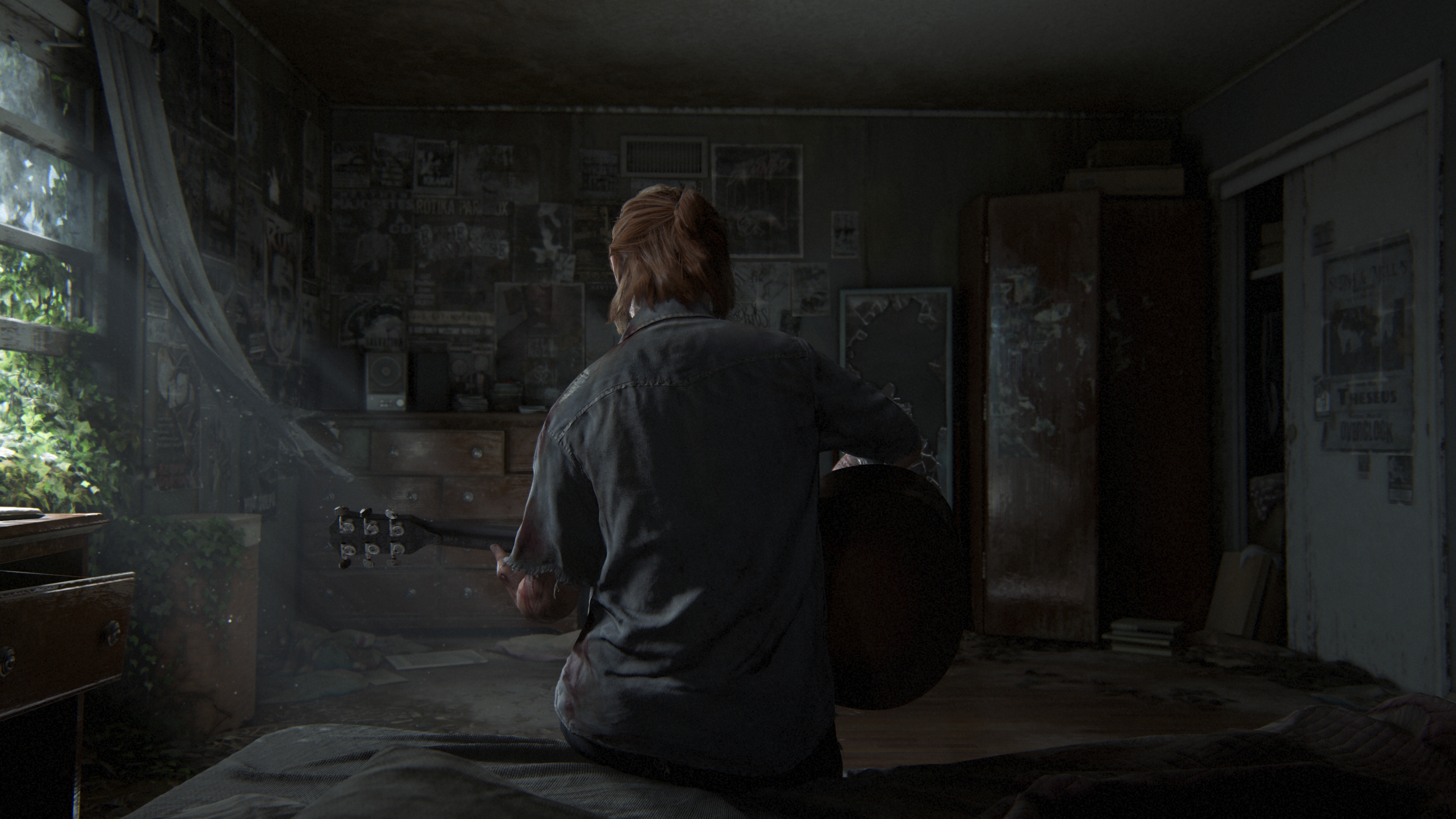 Desktop Wallpapers The Last of Us Ellie, Joel Two Creeks 1366x768