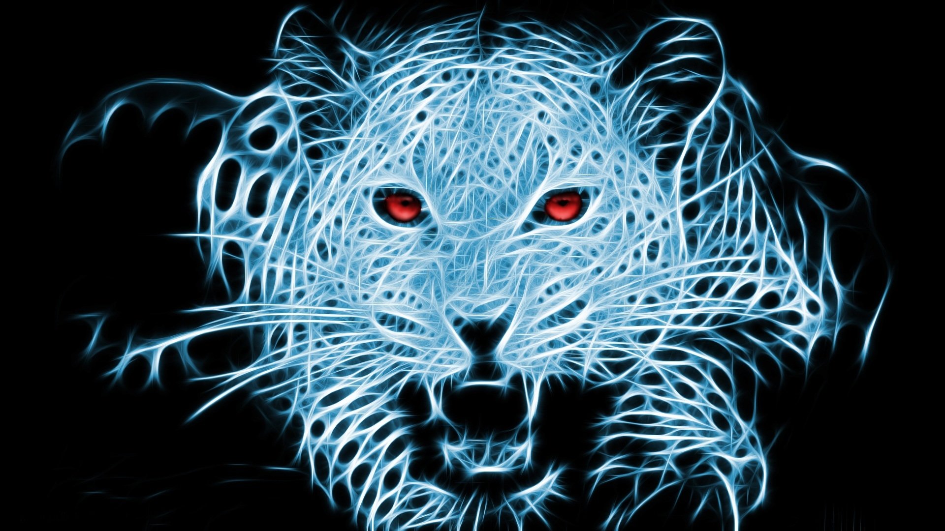 Artistic Leopard HD Wallpaper | Background Image | 1920x1080 | ID