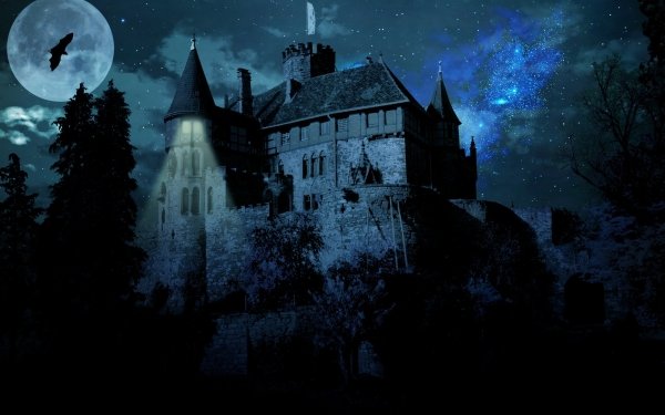 Dark Castle Castles HD Wallpaper | Background Image