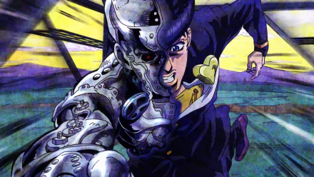 Super Fly (Jojo's Bizarre Adventure) Josuke Higashikata Anime Jojo's Bizarre Adventure HD Desktop Wallpaper | Background Image