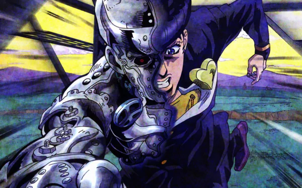 Super Fly (Jojo's Bizarre Adventure) Josuke Higashikata Anime Jojo's Bizarre Adventure HD Desktop Wallpaper | Background Image