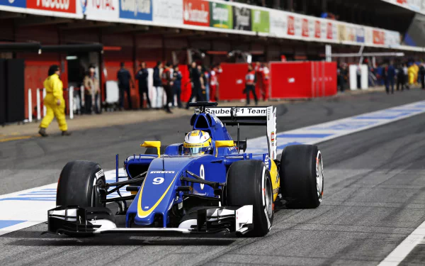 race car F1 vehicle Sauber C34 HD Desktop Wallpaper | Background Image