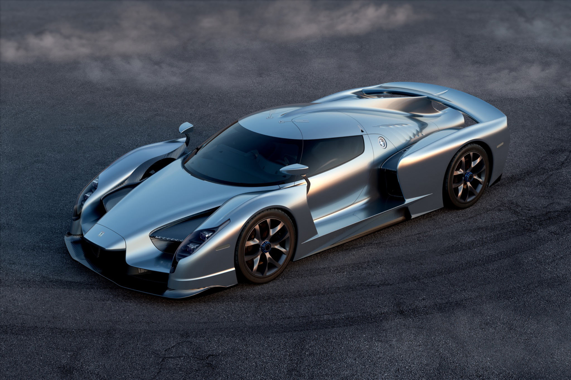 Download Black Car Car Supercar Vehicle SCG 003 Stradale HD Wallpaper