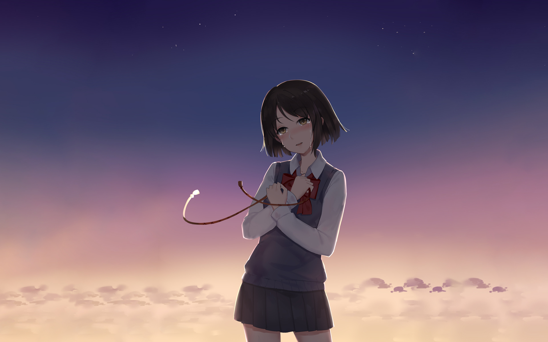 Anime, Your Name, Mitsuha Miyamizu, HD wallpaper