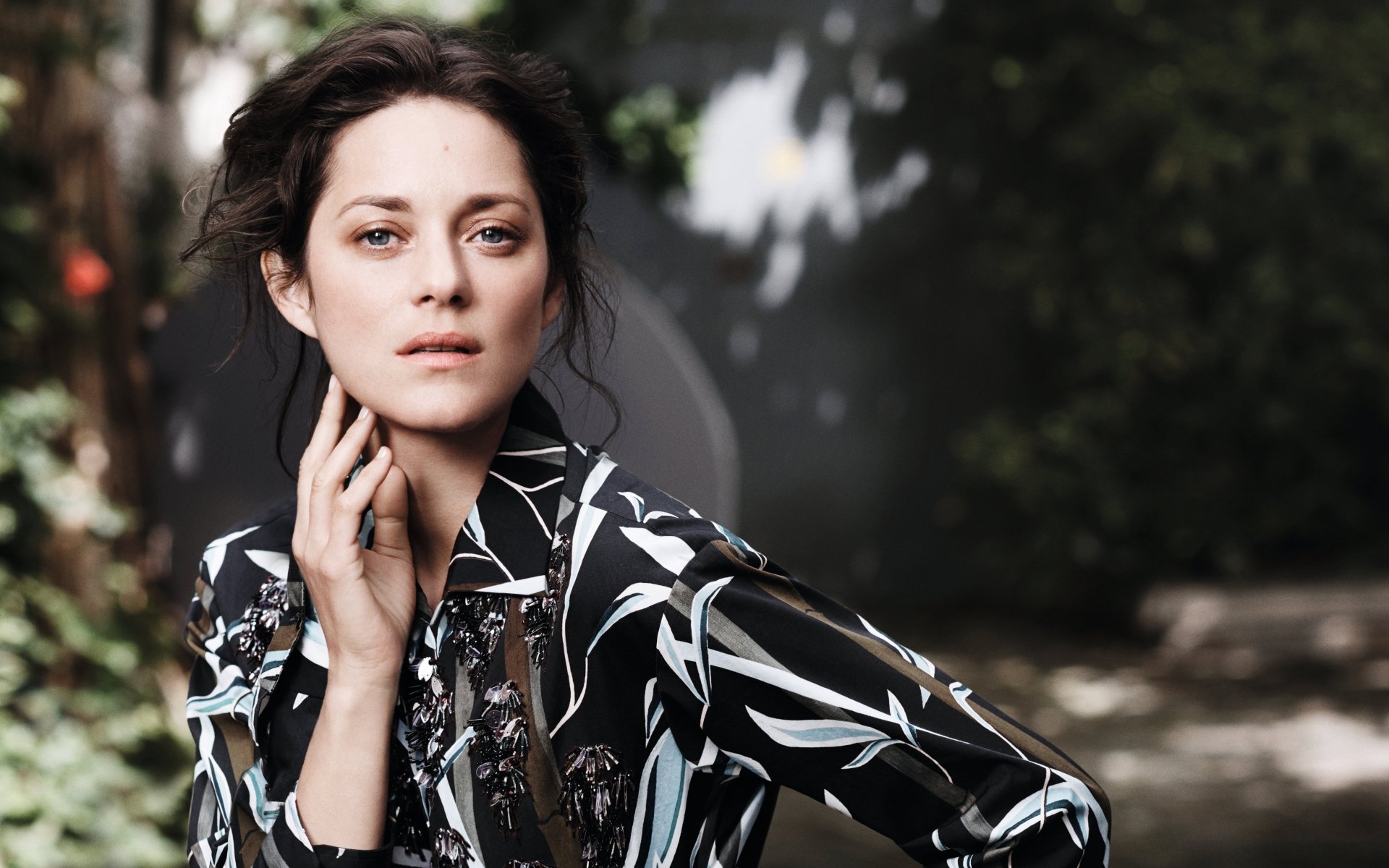 Download Blue Eyes Brunette Actress French Celebrity Marion Cotillard 4k Ultra HD Wallpaper