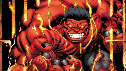 Comic Red Hulk HD Desktop Wallpaper | Background Image