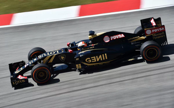 race car F1 Lotus E23 Hybrid vehicle Lotus E23 Formula 1 HD Desktop Wallpaper | Background Image