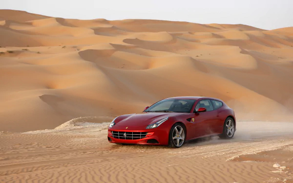 desert Ferrari vehicle Ferrari FF HD Desktop Wallpaper | Background Image