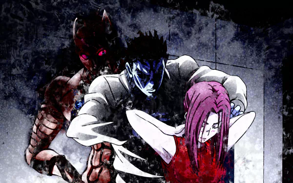 Shinobu Kawajiri Yoshikage Kira Kosaku Kawajiri Killer Queen (Jojo's Bizarre Adventure) Anime Jojo's Bizarre Adventure HD Desktop Wallpaper | Background Image