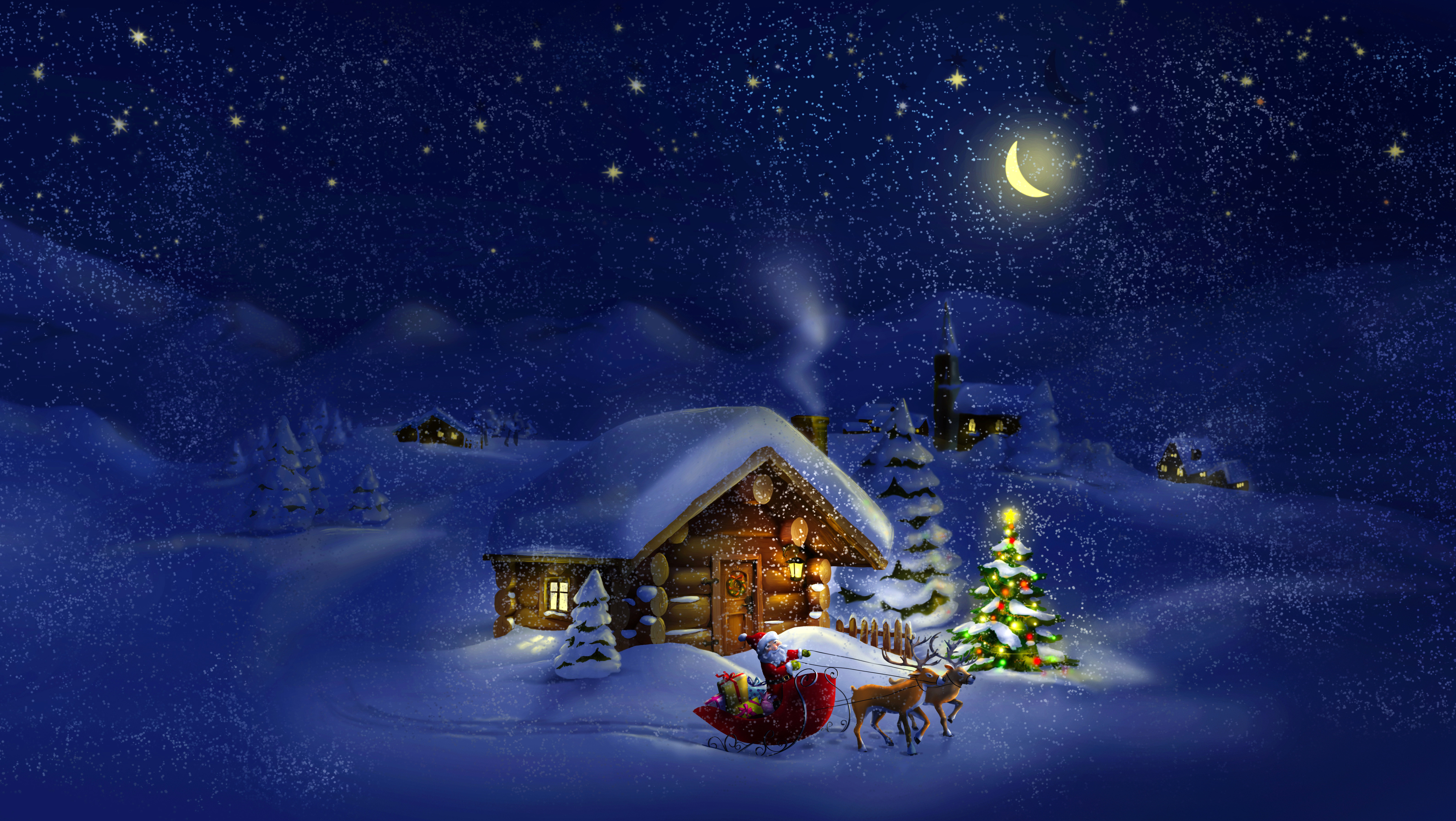 animated christmas wallpapers for desktop