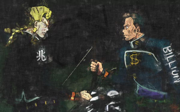 Keicho Nijimura Okuyasu Nijimura Anime Jojo's Bizarre Adventure HD Desktop Wallpaper | Background Image