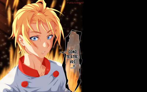 Takumi Aldini Anime Food Wars: Shokugeki no Soma HD Desktop Wallpaper | Background Image