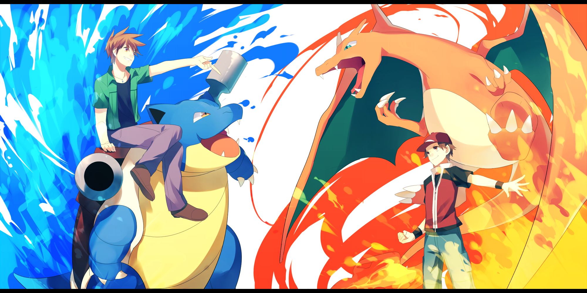 Pokémon, Pokemon: Red and Blue, Red (Pokémon), Charizard (Pokémon