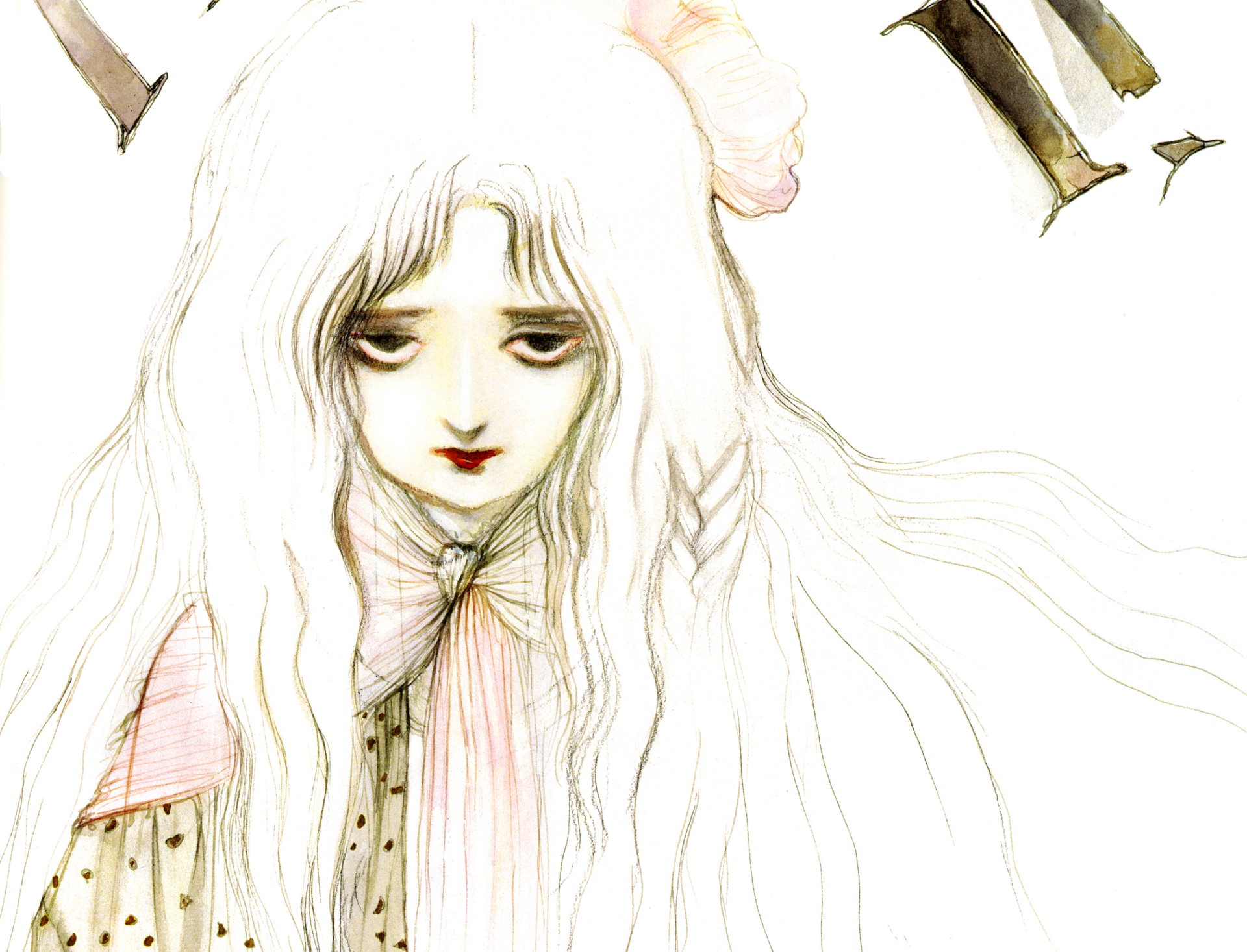 Download Anime Angel's Egg HD Wallpaper by Yoshitaka Amano