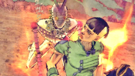 Nut King Call (Jojo's Bizarre Adventure) Joshu Higashikata Anime Jojo's Bizarre Adventure HD Desktop Wallpaper | Background Image