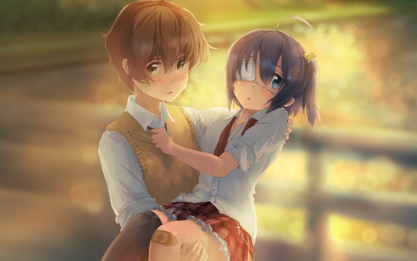 Anime Love, Chunibyo & Other Delusions Rikka Takanashi Yūta Togashi HD Wallpaper | Background Image