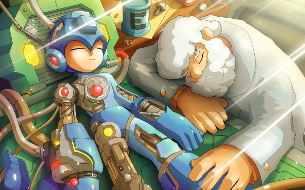Video Game Mega Man Thomas Light Rock HD Wallpaper | Background Image