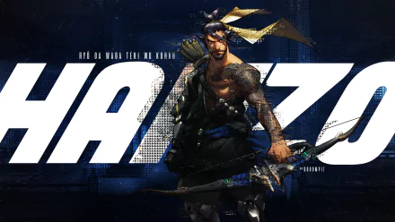 Hanzo (Overwatch) video game Overwatch HD Desktop Wallpaper | Background Image