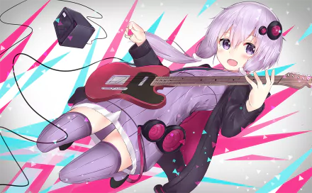 Yuzuki Yukari Anime Vocaloid HD Desktop Wallpaper | Background Image