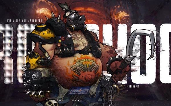 Roadhog (Overwatch) video game Overwatch HD Desktop Wallpaper | Background Image