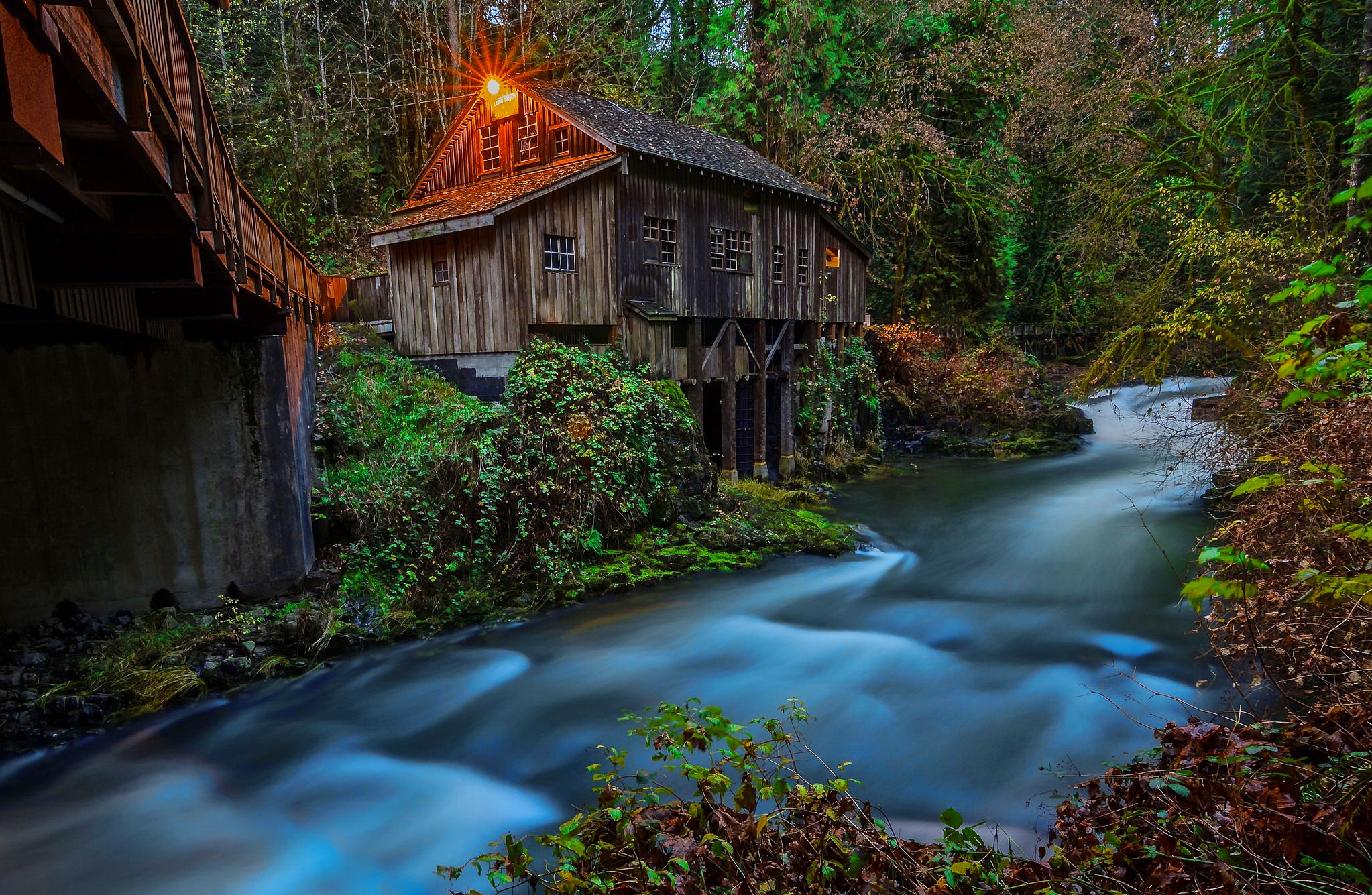 Old Mill on Forest River