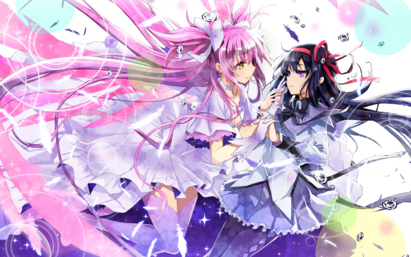 Anime Puella Magi Madoka Magica HD Desktop Wallpaper | Background Image
