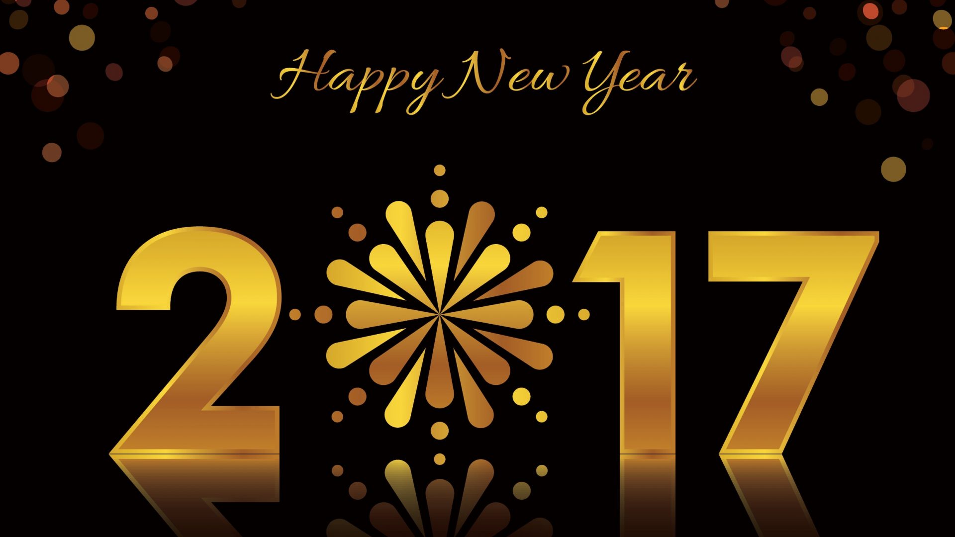 New Year 2017 HD Wallpaper | Background Image | 1920x1080 ...