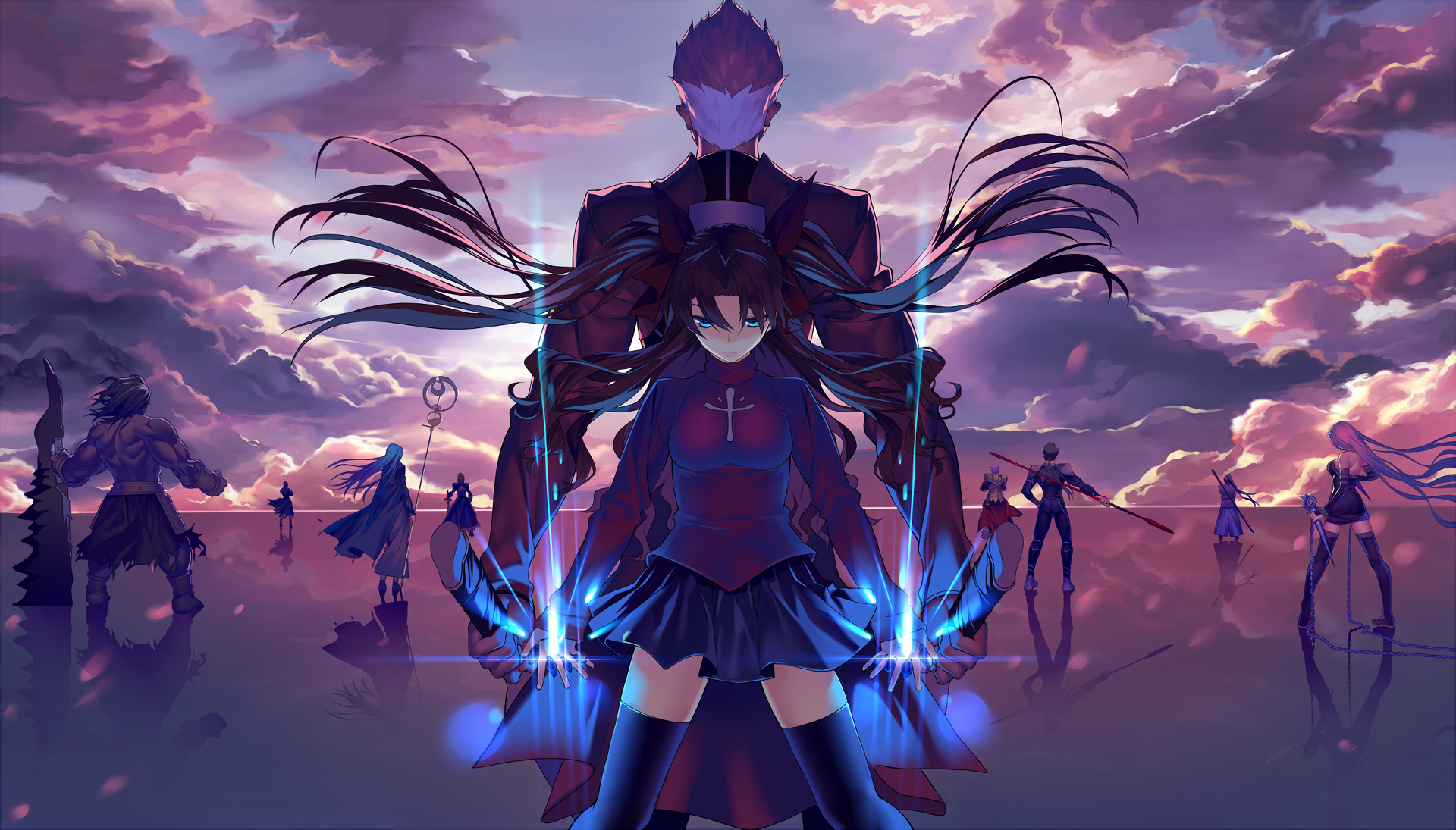 Anime Fate/Stay Night: Unlimited Blade Works HD Wallpaper by