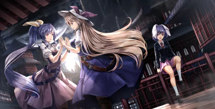 Rei'sen (Touhou) Reisen Udongein Inaba Anime Touhou HD Desktop Wallpaper | Background Image