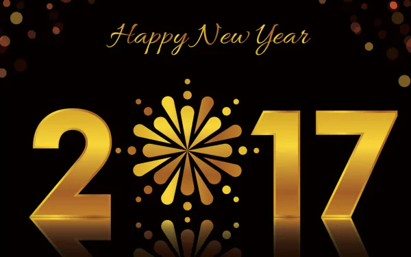 New Year holiday New Year 2017 HD Desktop Wallpaper | Background Image