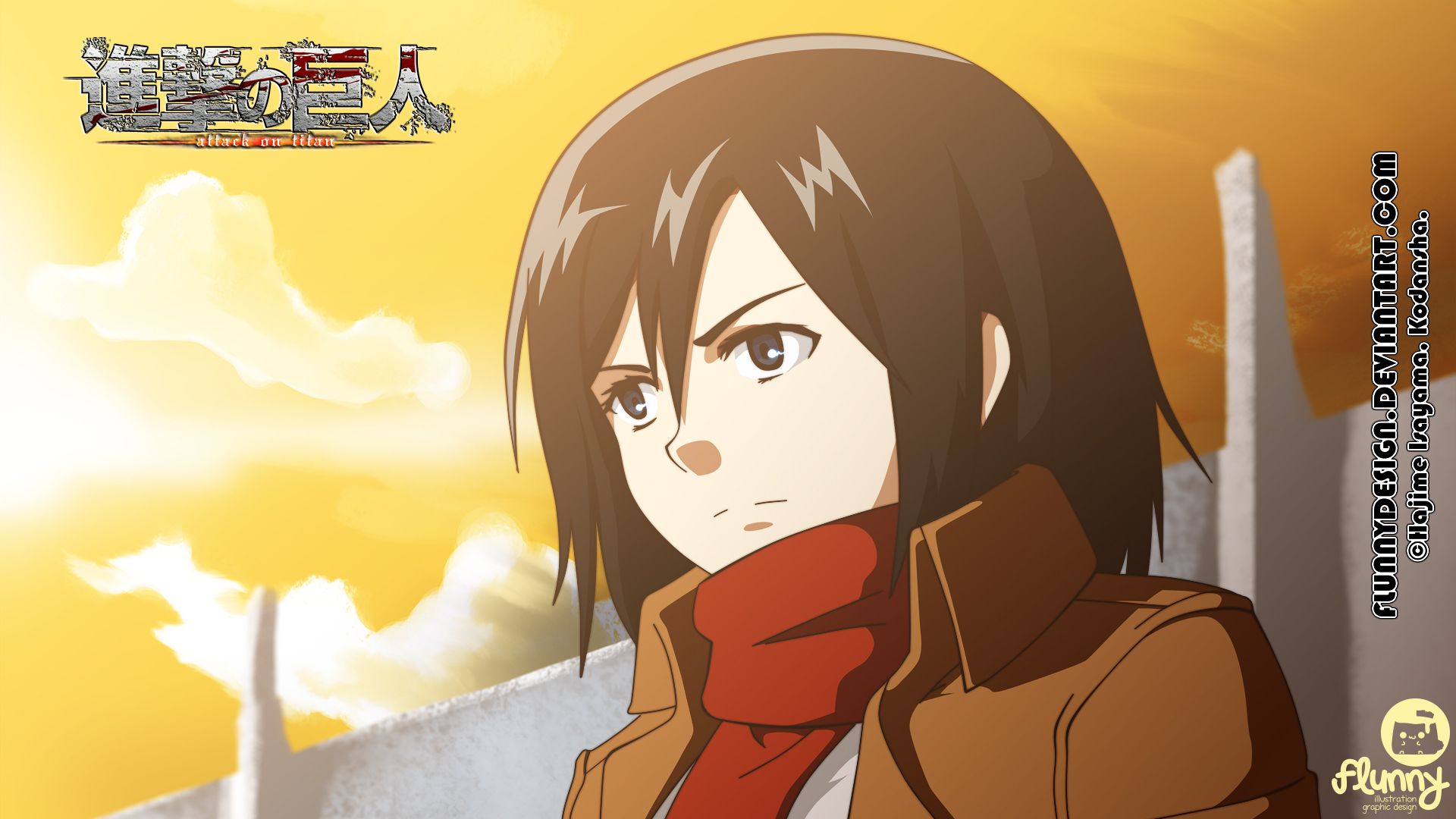 Download Mikasa Ackerman Anime Attack On Titan HD Wallpaper