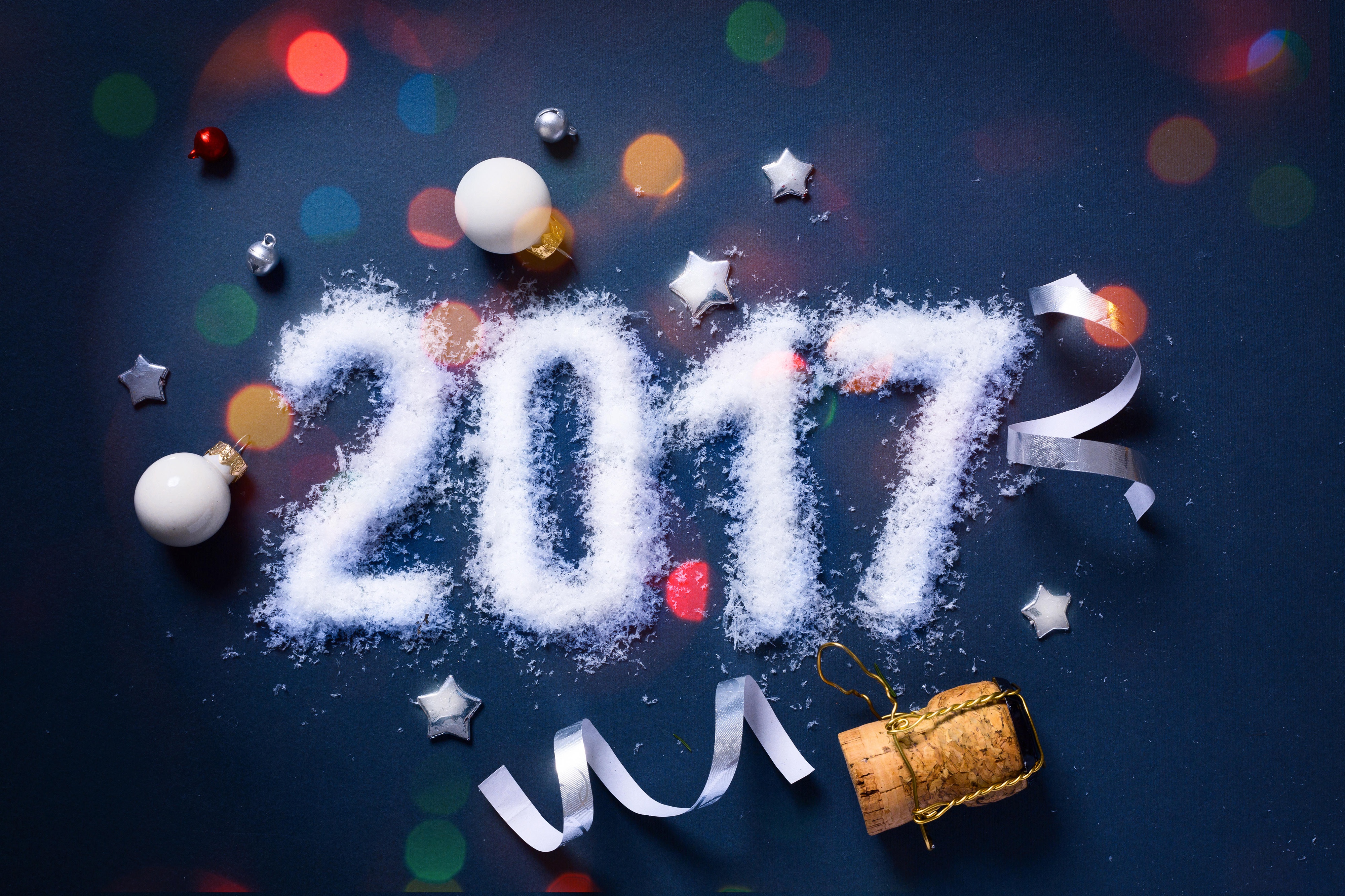 Holiday New Year 2017 HD Wallpaper | Background Image