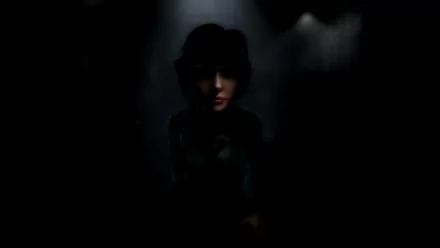 HD PC desktop wallpaper featuring Elizabeth from the video game BioShock Infinite: Burial at Sea, set against a dark, moody background.