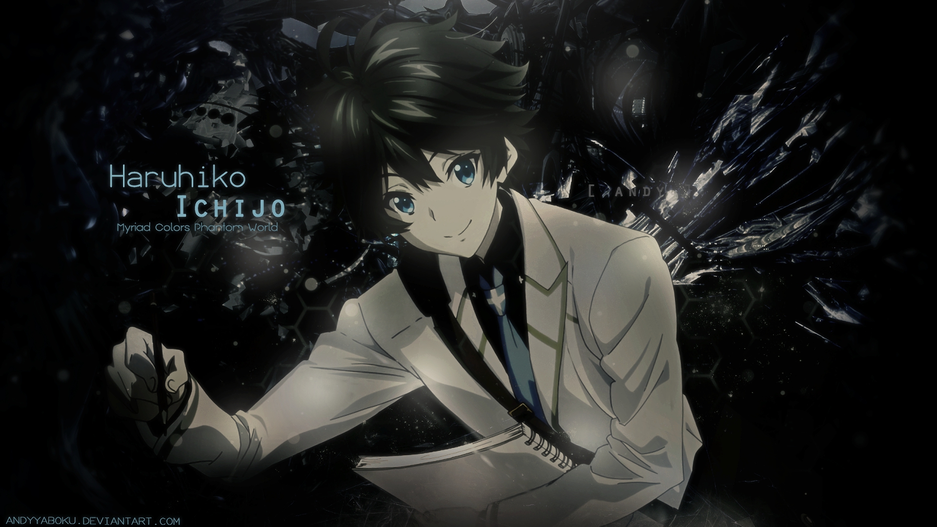 Anime Mangaka Yaoi Myriad Colors Phantom World, Anime, black Hair, manga,  computer Wallpaper png