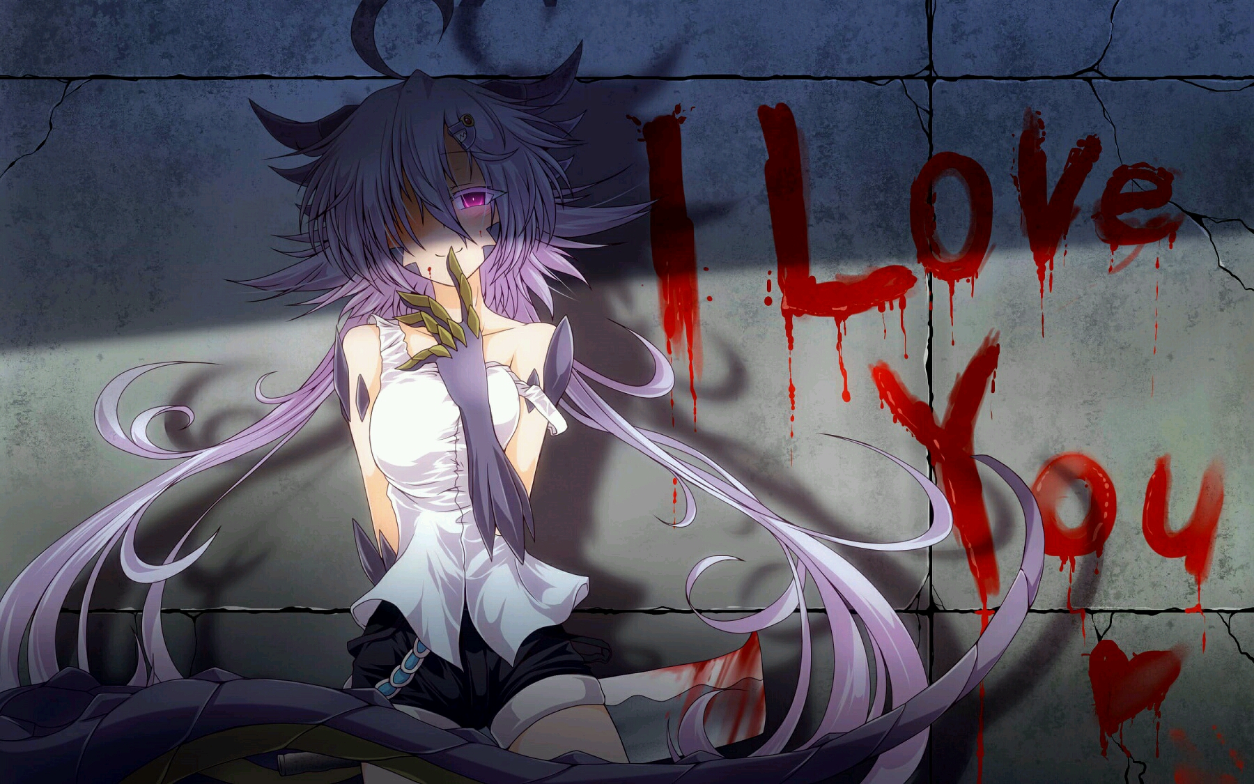 yandere anime wallpaper